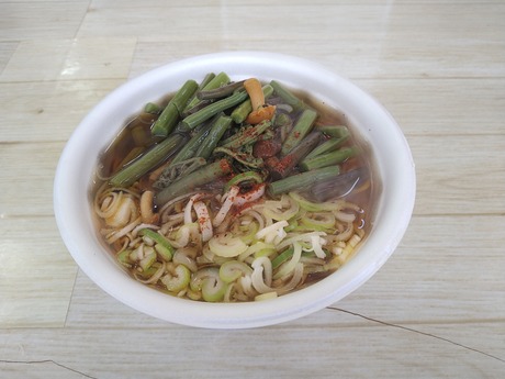 山菜蕎麦