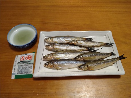 鮎の塩焼き