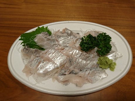 太刀魚刺身