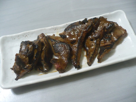 鯨レバー焼き