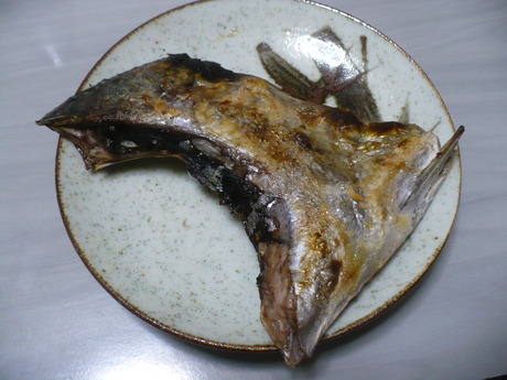 マグロかま塩焼き