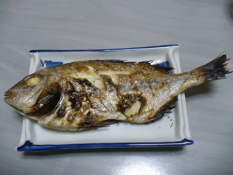 鯛塩焼き