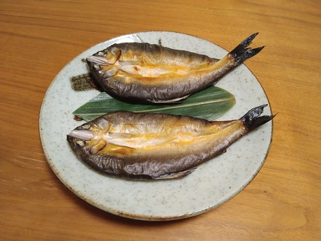 鮎の一夜干し2
