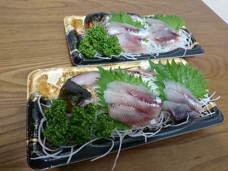 鮎刺身2
