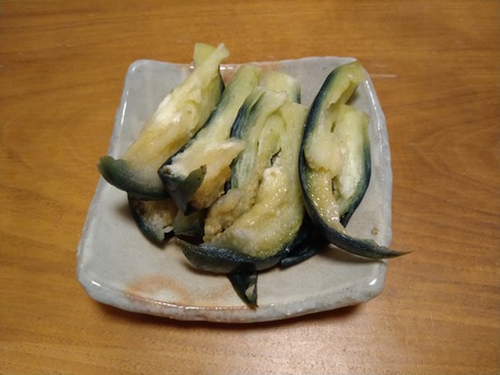 水茄子糠漬け