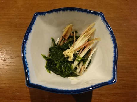 あおさ酢の物