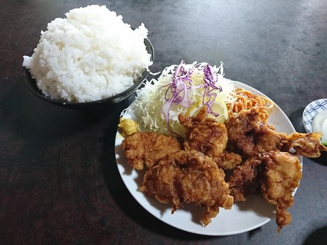 唐揚げ定食2
