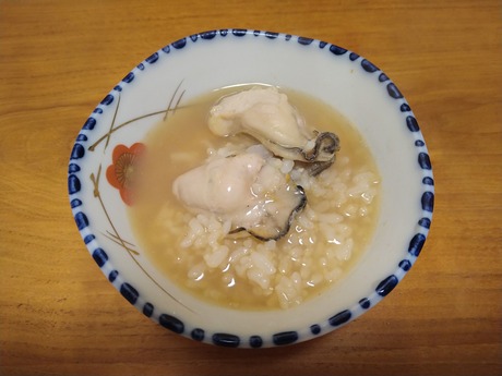 牡蠣雑炊