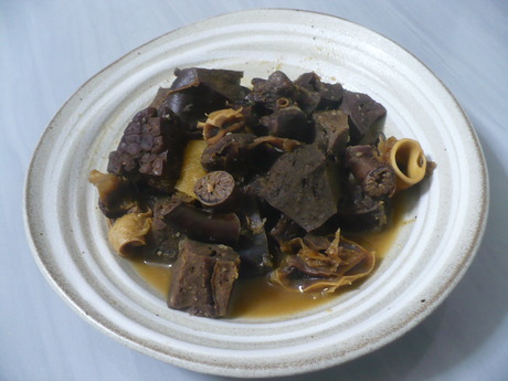 イルカワタ味噌煮 (3)