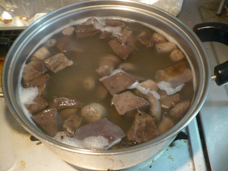 イルカワタ味噌煮 (2)