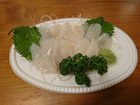 潮騒ふぐ刺身