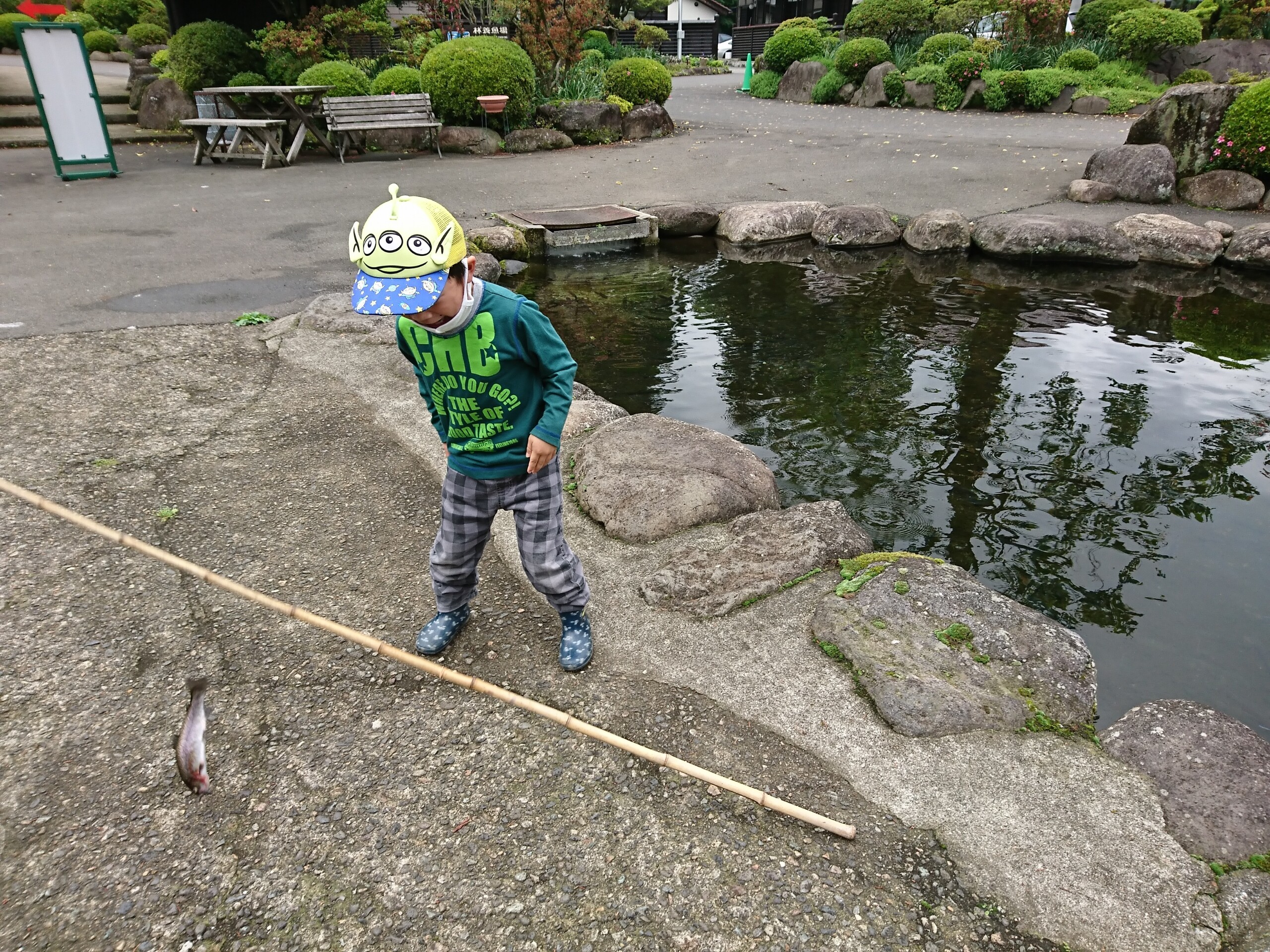 福島県西郷村の林養魚場 ますつり公園に行く 丹醸 スペペ 飲料マニアと雑学帝王