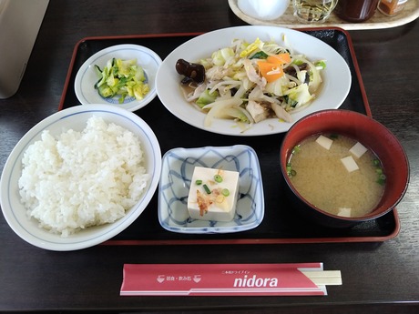 野菜炒め定食