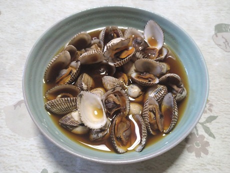 サルボウ貝煮付け