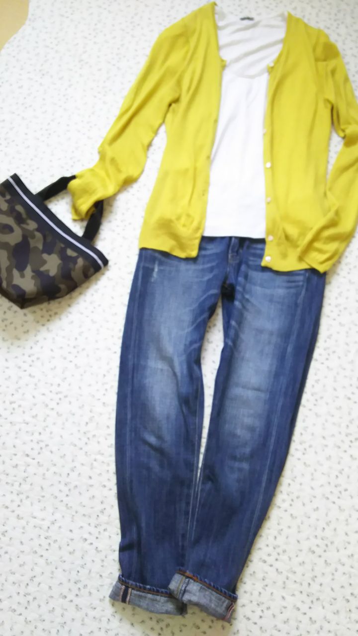 少ない服で着回し 春 夏に迷う苦手色コーデ 暮らしふわり 和と北欧でシンプルに