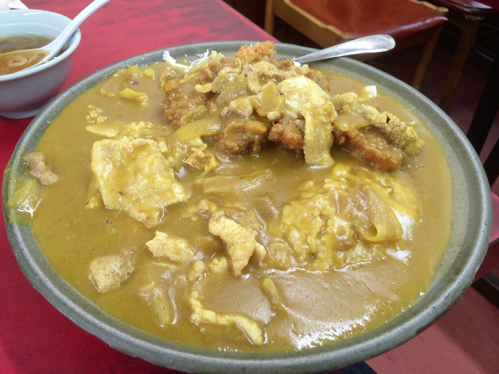 食えるもんなら食ってみろ 渋谷鶯谷町の超巨大カツカレー 仙台や はデカ盛り野郎の闘技場 たのっちのぶろぐ