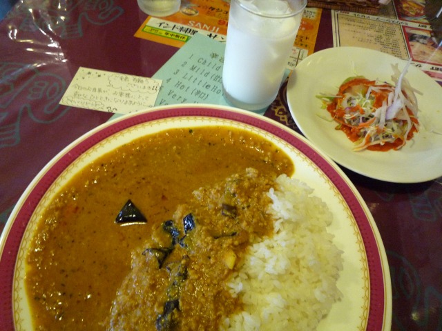インディアンレストラン サンジ カレーライスセット ロートタムの楽しき人生 インディアンレストラン サンジ カレーライスセット ロートタムの楽しき人生
