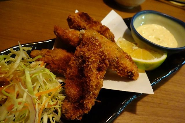 居酒屋 初夢 小笹店 アンコウの唐揚げ 自家製カキフライ ロートタムの楽しき人生 居酒屋 初夢 小笹店 アンコウの唐揚げ 自家製カキフライ ロートタムの楽しき人生