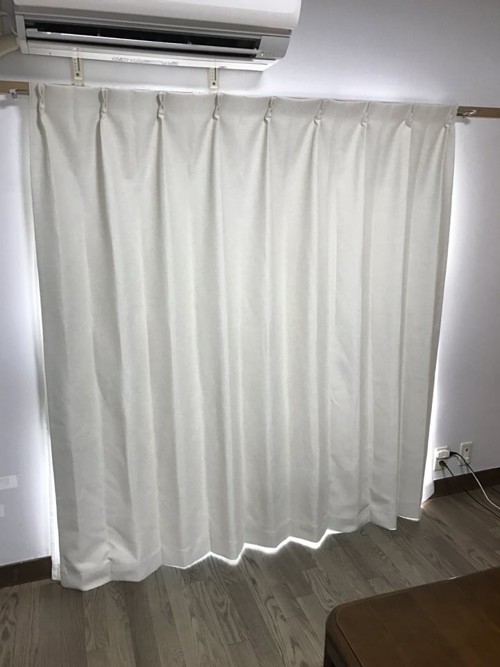 カーテンを新調 考え方次第で色々な方法があるものです のんびり楽しく貯金 Powered By ライブドアブログ