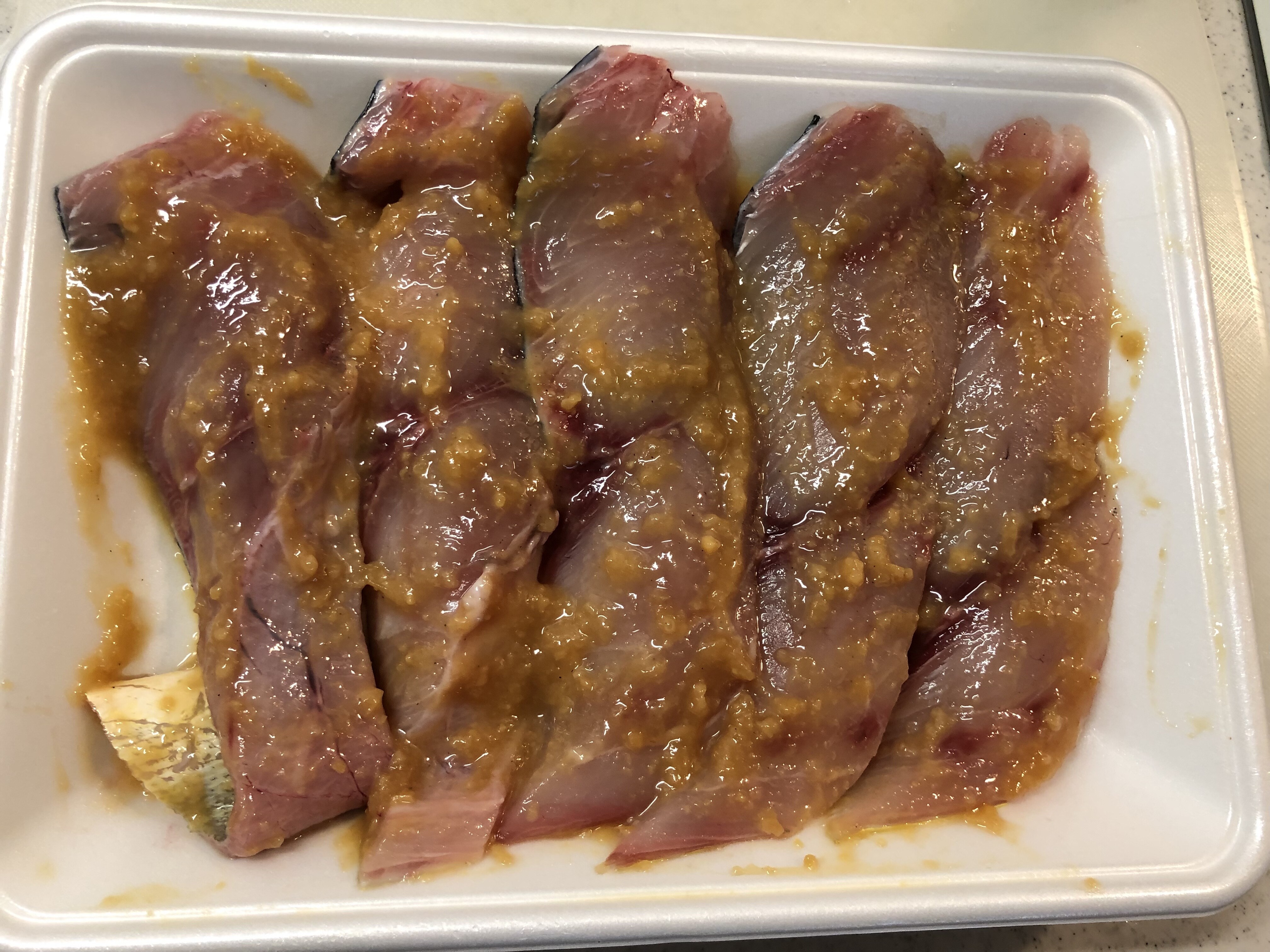 漬けておいたシイラ食べてみた すっとこどすこい株投資