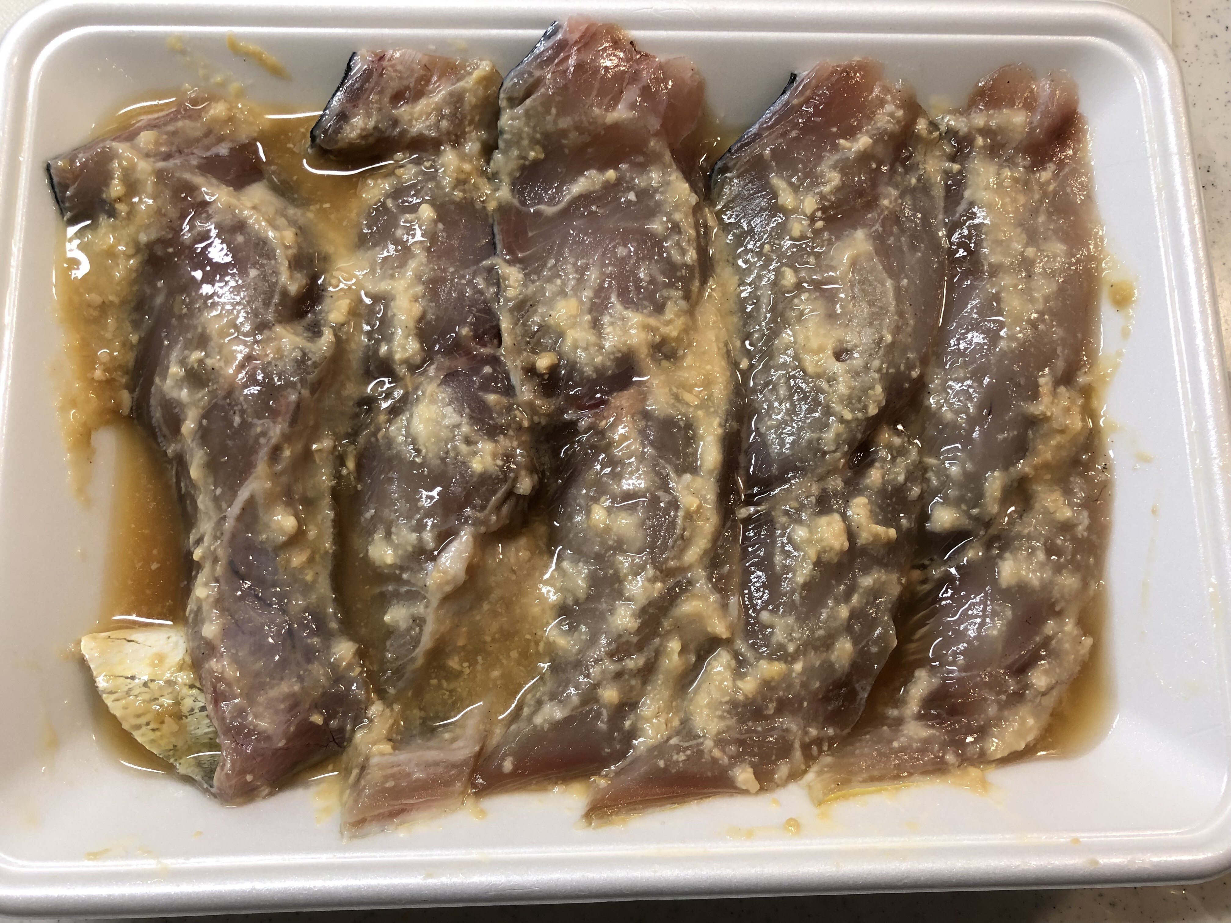 漬けておいたシイラ食べてみた すっとこどすこい株投資