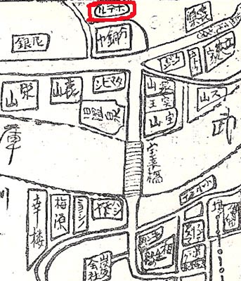 タンサンホテル 地図