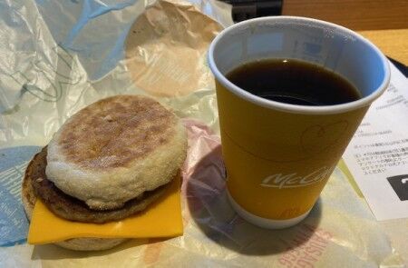 朝マック に行ってみた 冬 単身赴任おじさん日記