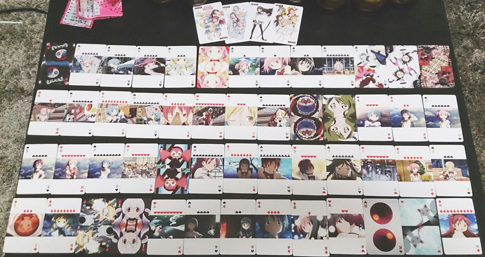 まどかマギカ】ローソンのまどマギトランプレビュー＆抽選も