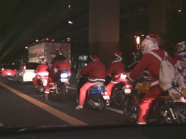クリスマス暴走族