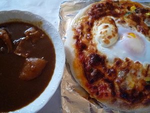 ピザカレー