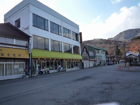 榛名湖の土産屋