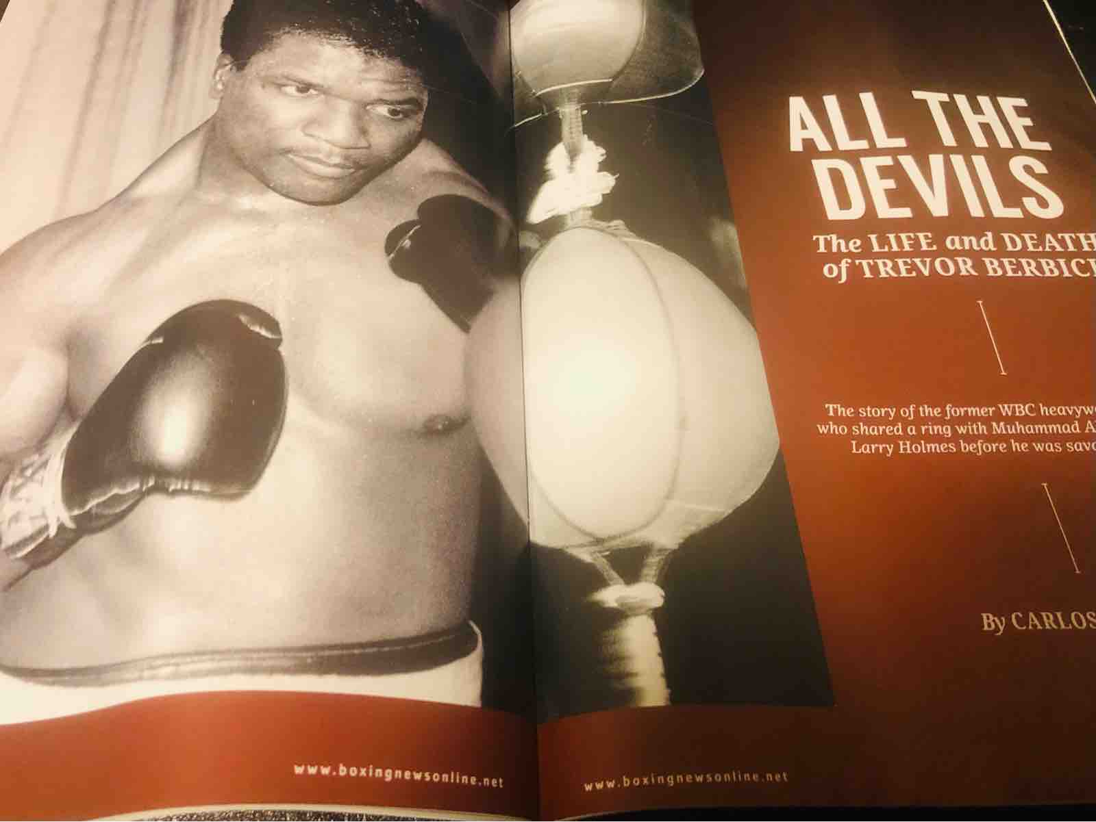 All The Devils The Life And Death Of Trevor Berbick アリとホームズ タイソンと拳を交えた男 悪魔が来たりて第1章 フシ穴の眼 スポーツ疾風怒濤編 All The Devils The Life And Death Of Trevor Berbick アリとホームズ タイソンと拳を交えた男 悪魔が来たりて第1章 フシ穴の眼 スポーツ疾風怒濤編