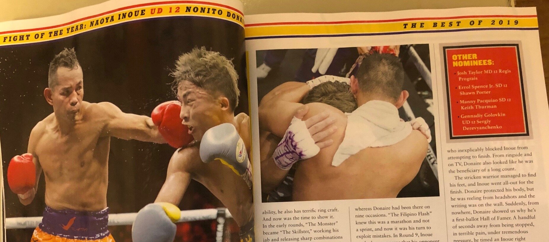 井上尚弥 フシ穴の眼 スポーツ疾風怒濤編