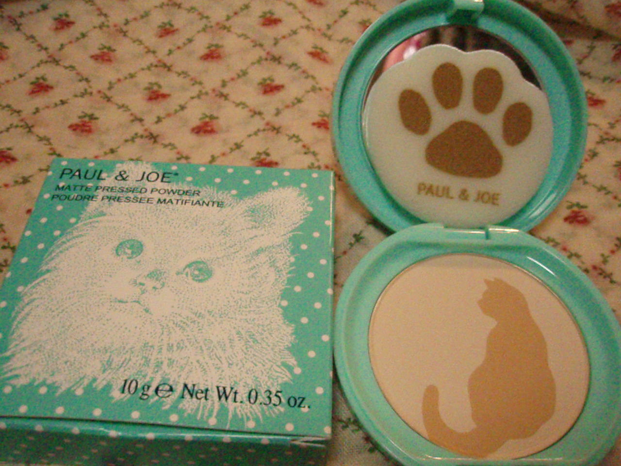 ポール ジョー マットプレストパウダー たぬきねこ日記