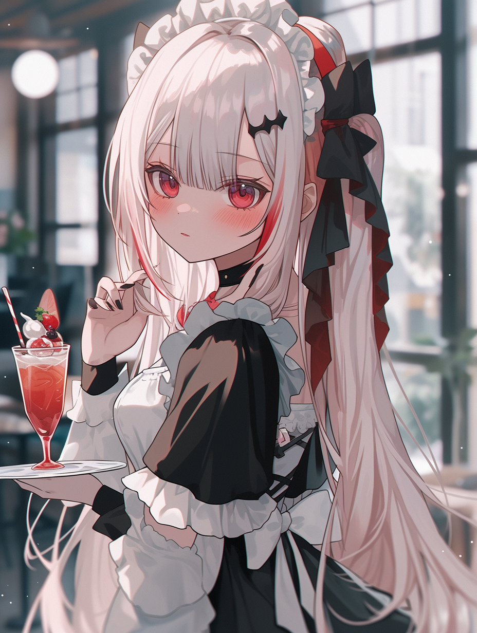 えーあい画像まとめ 一緒の家に住みたいメイド服の女の子のイラスト集 