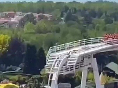 【海外の反応】崖っぷちで停止してから真下へ落ちる絶叫コースターが怖すぎる　「乗りたい」「でも1時間待ちは無理」