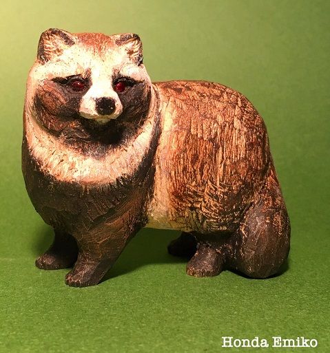 自作の 木彫り狸、教室へ行ってきました！(木彫り狸) : ﾀﾇｷｳｫｰｶｰｽﾞ野生