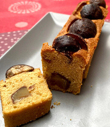 2020年最後の野生のキノコー栗のパウンドケーキ 異邦人の食卓