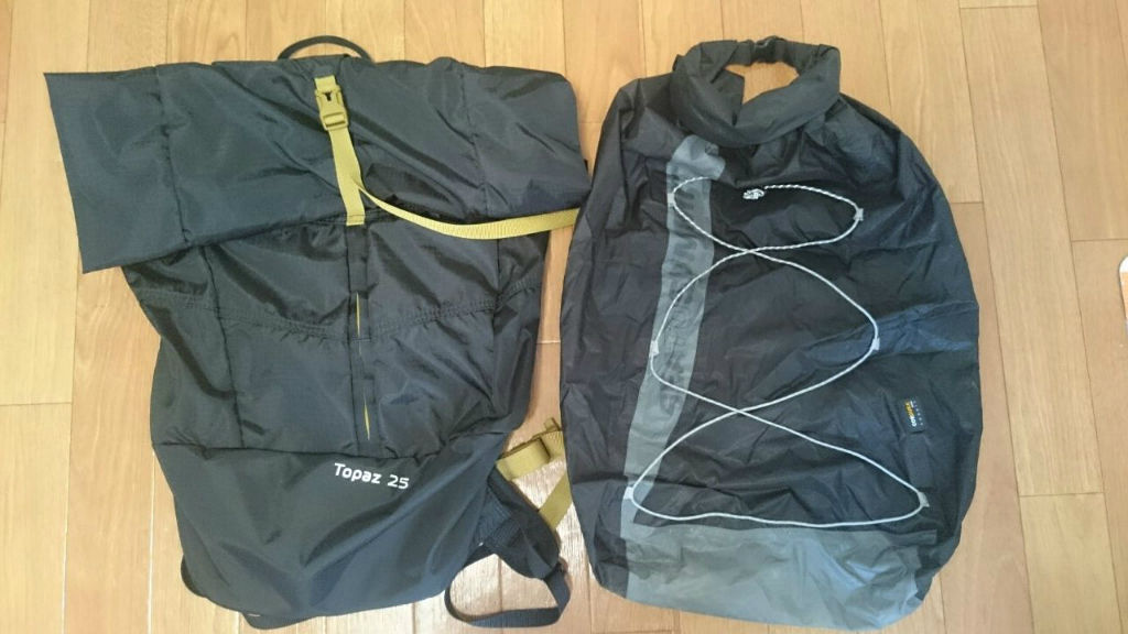 テント泊必要 不要 装備 アタックザック 初心者登山家やっちゃん