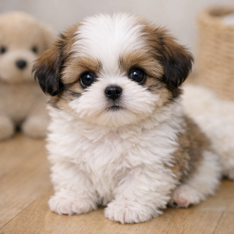 シーズーの子犬