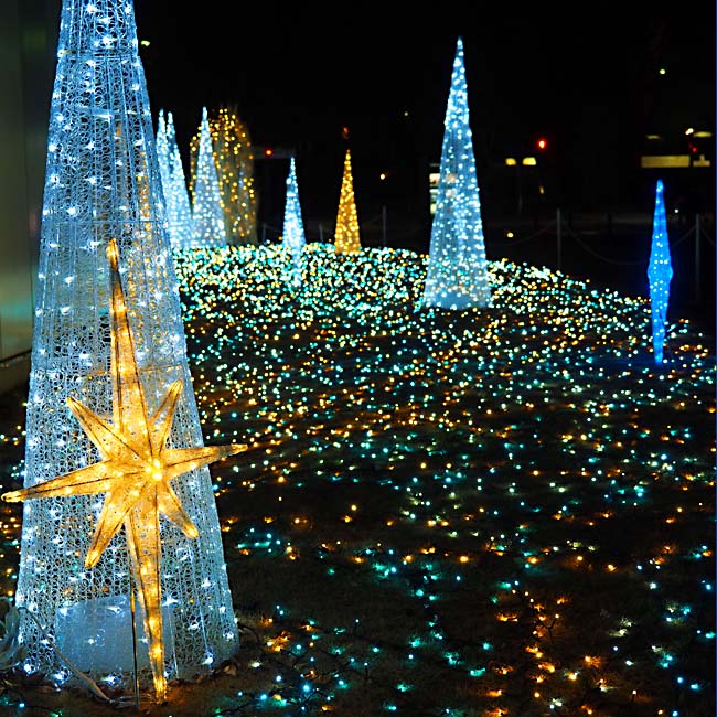 横浜マリンタワー アメリカ山公園イルミネーション 2013 タピオカのあしあと アート 建築 夜景など