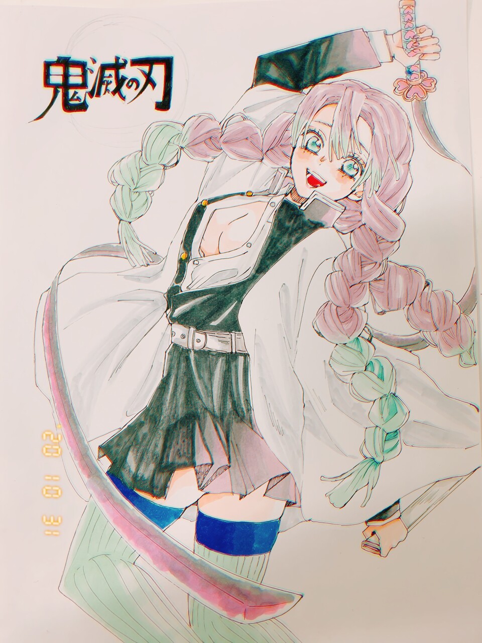 セリアのイラストマーカー使ってみた たら子日記