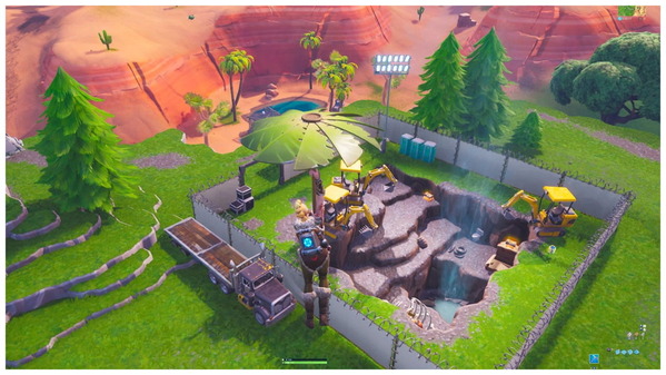 Fortnite シーズン８ マップ探索その２ ヘリやら間欠泉やらマグマやら ゲームいろいろ 人生いろいろ ﾌｫｰﾄﾅｲﾄ ﾏｲｸﾗetc