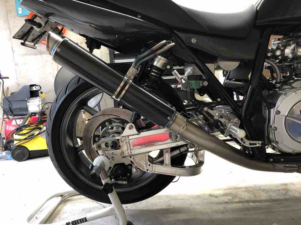 MAVERICK MV83 カーボンサイレンサー3P マーベリック スポーツサイレンサー Mv83/400mm カーボン/ヒート