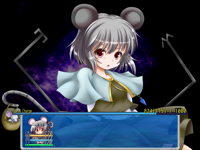 ナズーリン 東方氷霊珠 たれたみなみのたれた世界