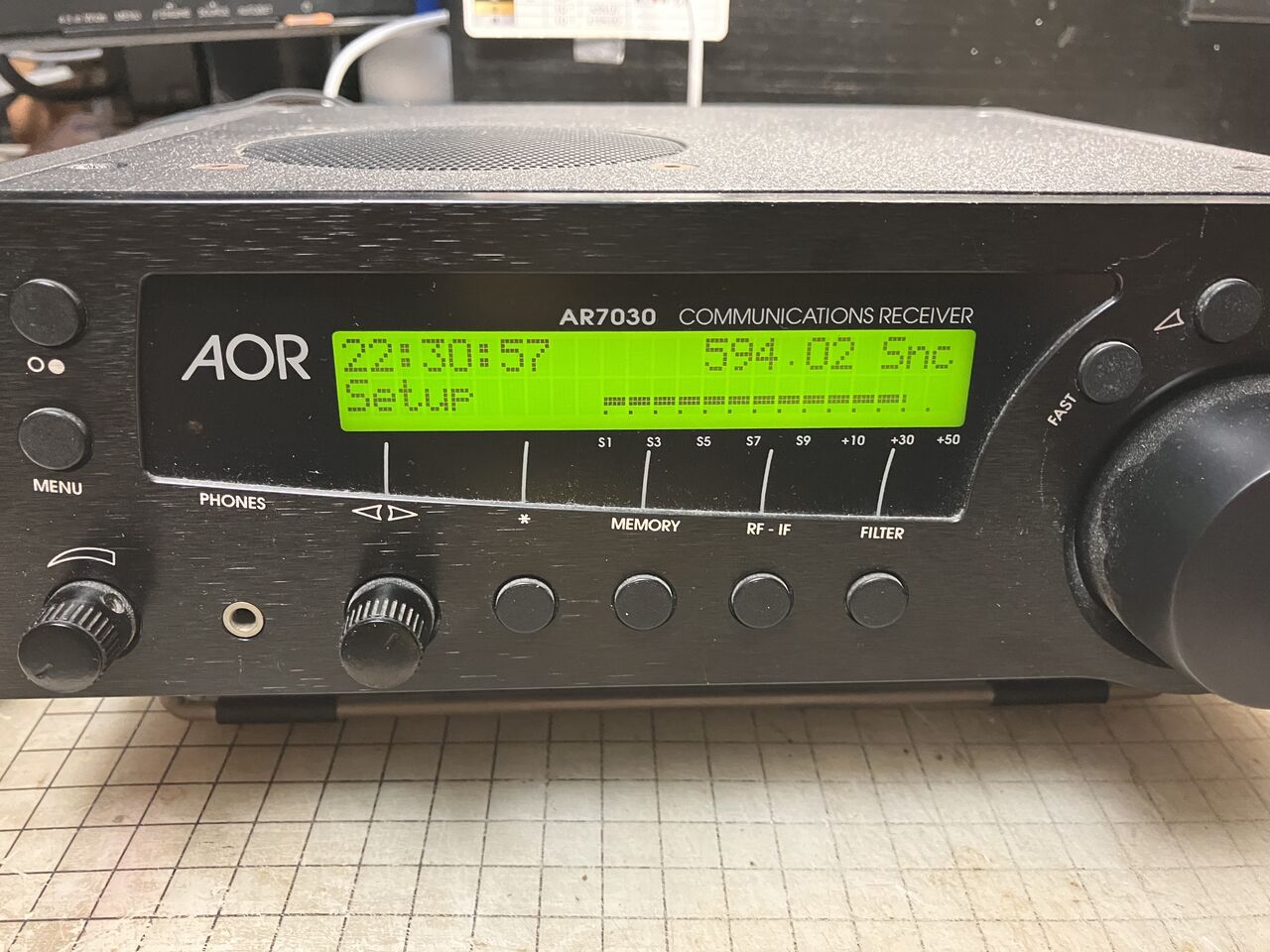 AR7030の修理 再び Replacing Ni-Cd of AR7030..again : 我が家の