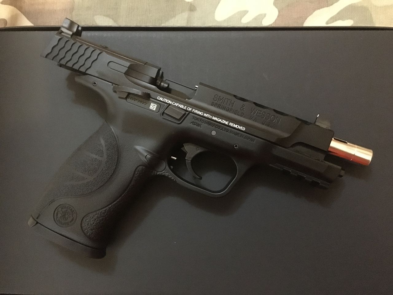 エアガンレビュー】東京マルイ製 M&P 9L PCポーテッド ガス エアガンレビュー】東京マルイ製 M&P 9L PCポーテッド ガス