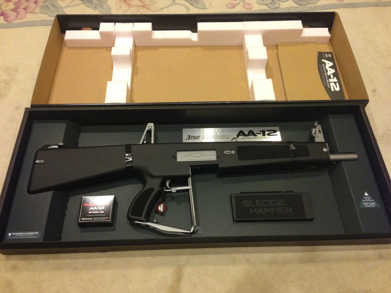 エアガンレビュー】東京マルイ製 AA12 電動ショットガン