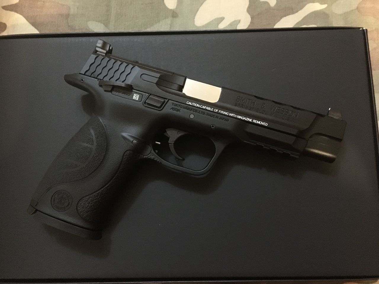 エアガンレビュー】東京マルイ製 M&P 9L PCポーテッド ガス