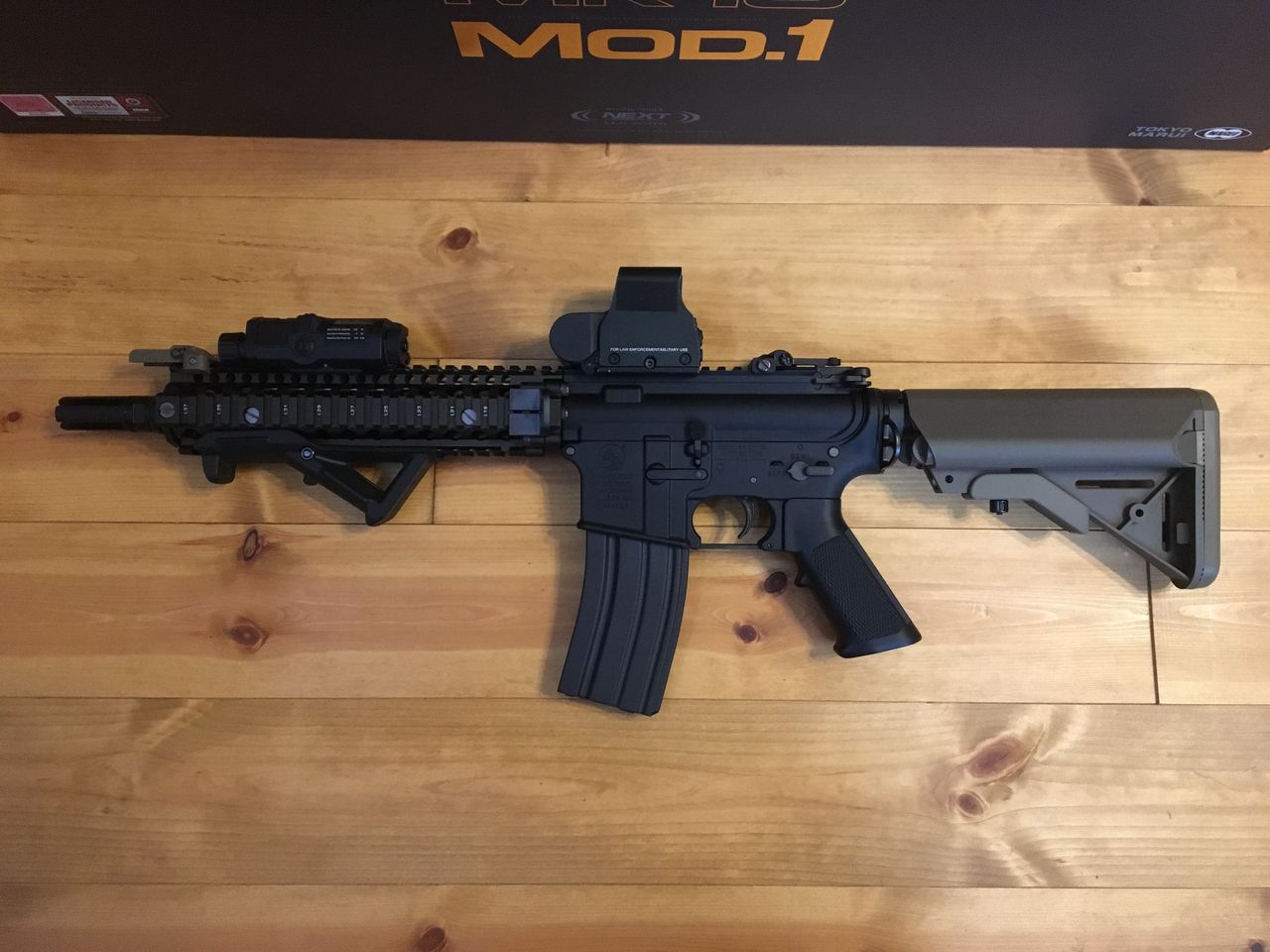 2019年モデル 東京マルイ 次世代 M4 対応 Mk18 mod1 RISII 東京マルイ 次世代電動ガン Mk18 Mod.1 M4 (ダニエル